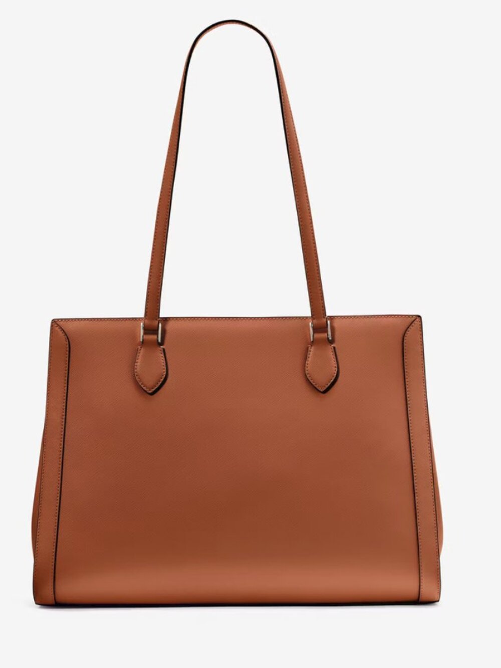 Kate Spade Madison Large Laptop Tote Shoulder Purse - Work School Cavern Clay - Picture 7 of 8